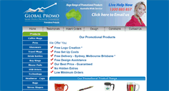 Desktop Screenshot of globalpromo.com.au